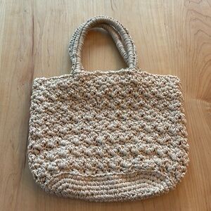 Tan handbag
